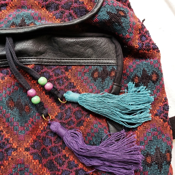 Mossimo | Tassle Backpack - Picture 2 of 3